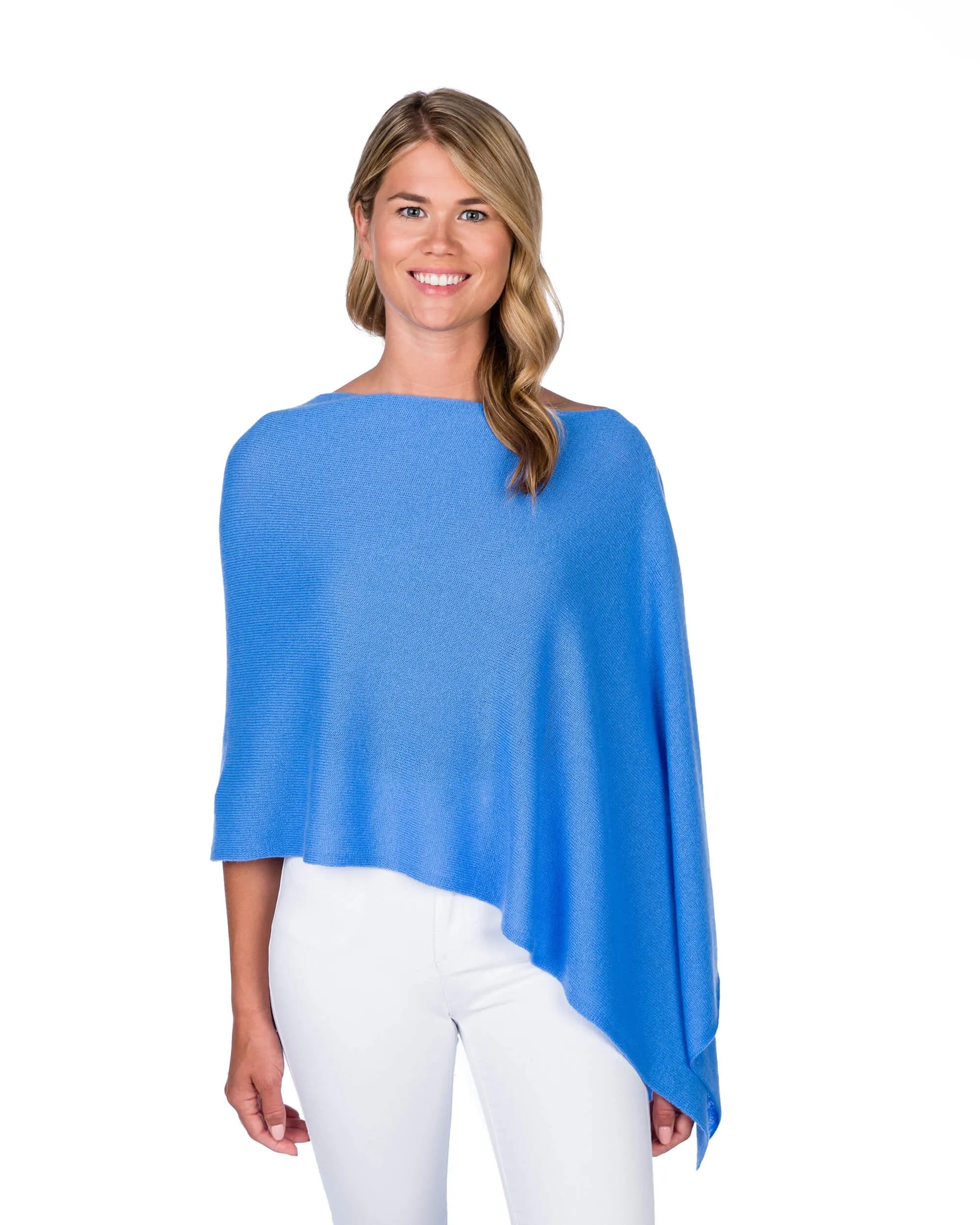 100% Cashmere Dress Topper Poncho