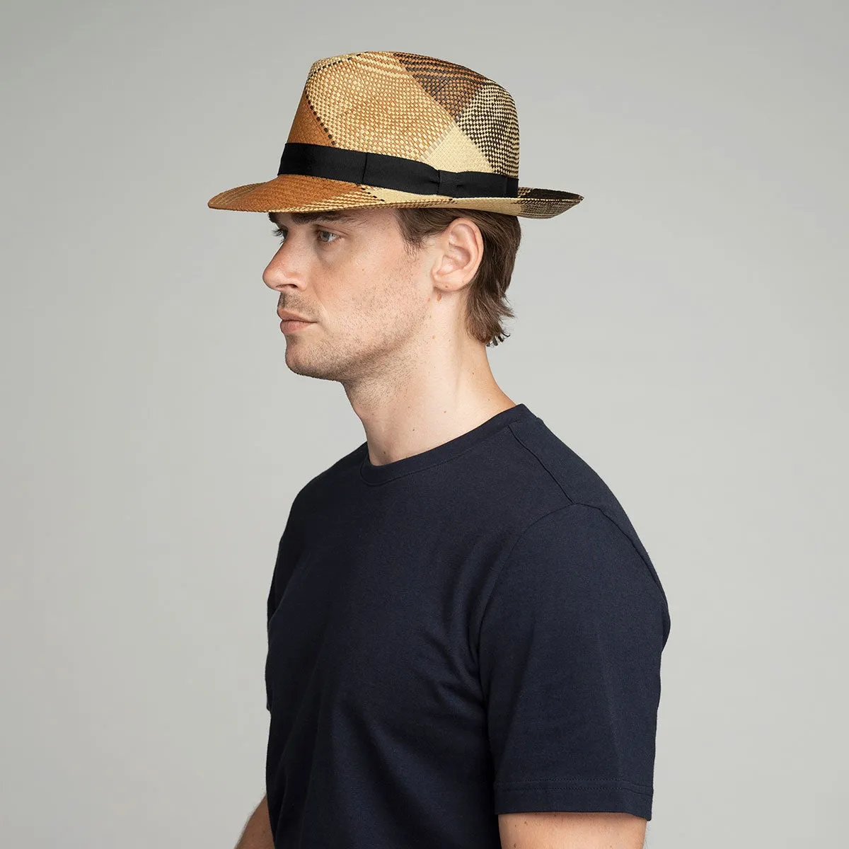 Bailey Giger Genuine Panama Straw Fedora