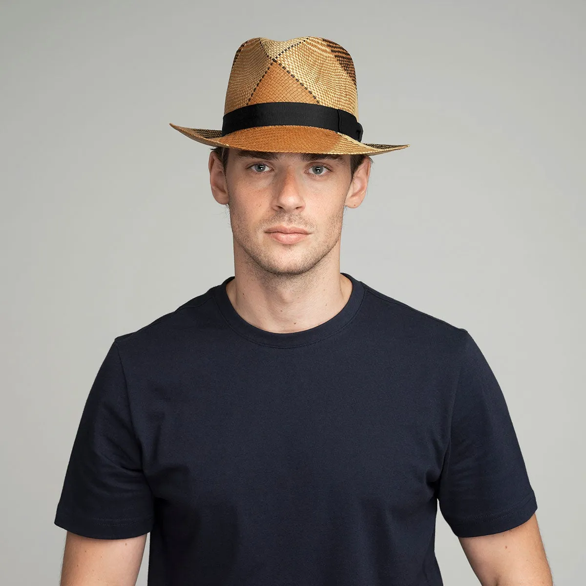 Bailey Giger Genuine Panama Straw Fedora