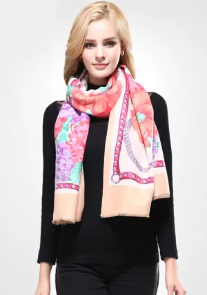 Bandana Print Luxury Scarf