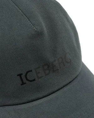 Baseball cap with contrasting logo (Pencil) - I24710369508784