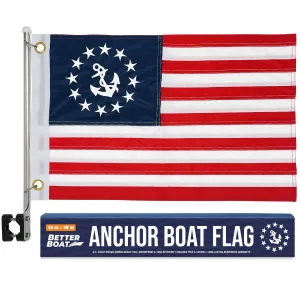 Better Boat Anchor Boat Flag Yacht Ensign