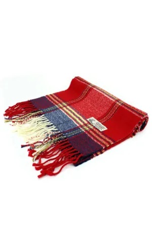 CM29-05 Plaid Cashmere Feel Scarf 12-pack