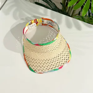 Hermès Emilie Straw Visor