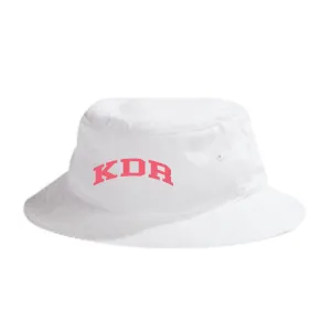 KDR Beach Day White bucket hat