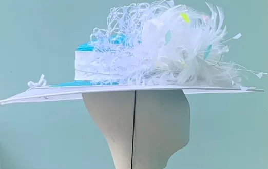 Margeaux Extended Brim in Teal