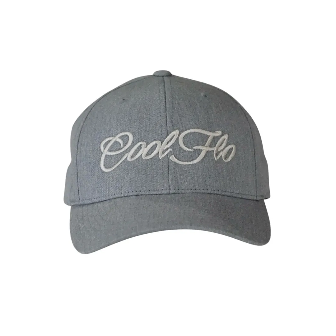 Script Baseball Cap - Heather Grey