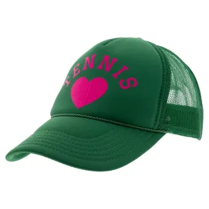 Tennis Trucker Hat Green